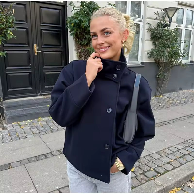 Kerry | Women's Double-Breasted Short Jacket