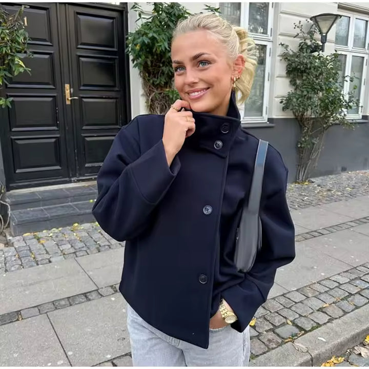 Kerry | Women's Double-Breasted Short Jacket