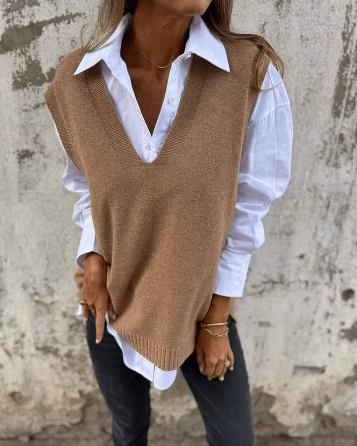 Kirsten | Women's Sleeveless Knit Vest