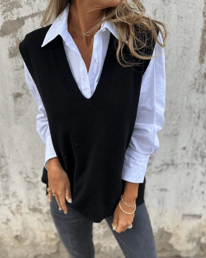 Kirsten | Women's Sleeveless Knit Vest
