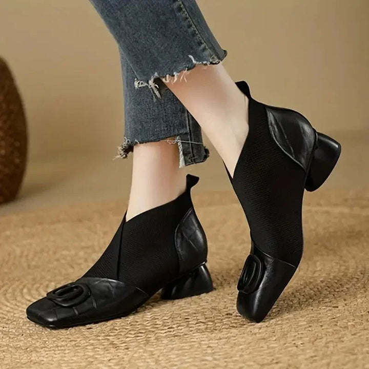 Kristen | Women's Square Toe Ankle Boots