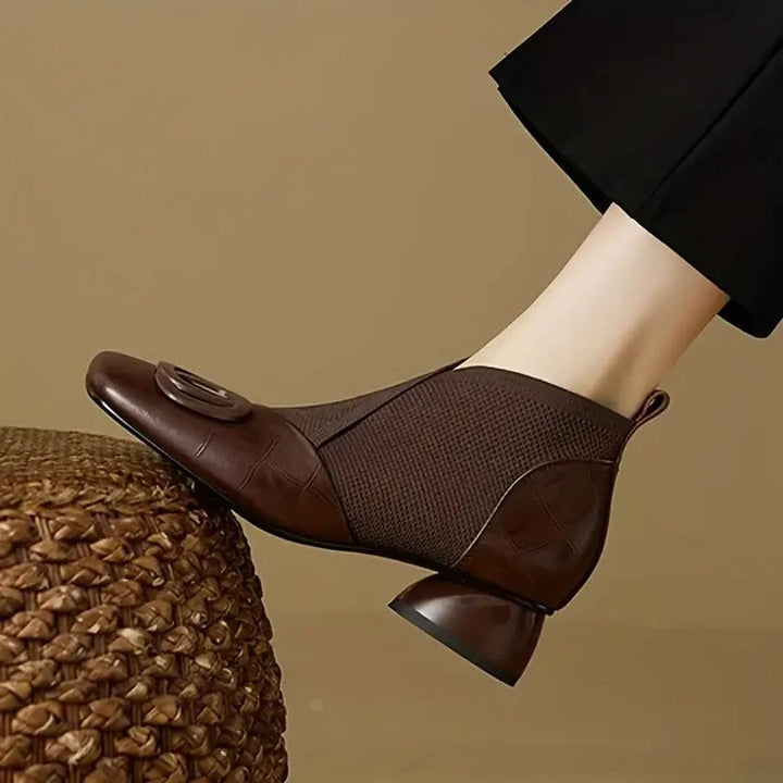 Kristen | Women's Square Toe Ankle Boots