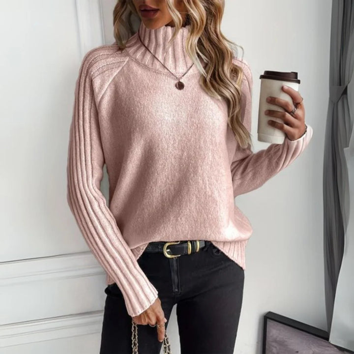 Kristin | Women's Relaxed Turtleneck Sweater