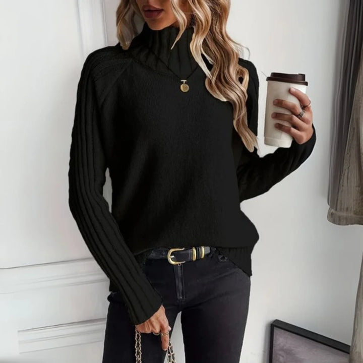 Kristin | Women's Relaxed Turtleneck Sweater