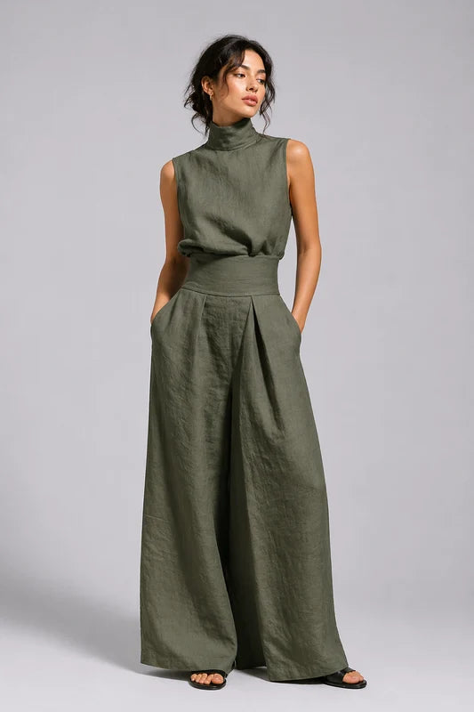 Kristy | Women's Wide-Leg Two-Piece Set