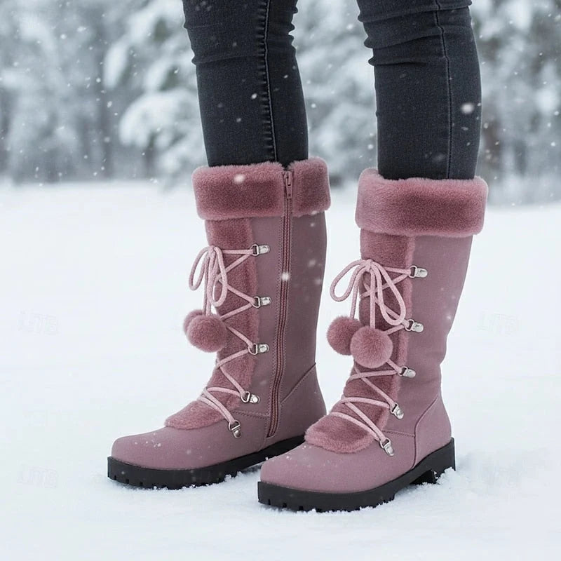Krystal | Women's Lace-Up Winter Boots
