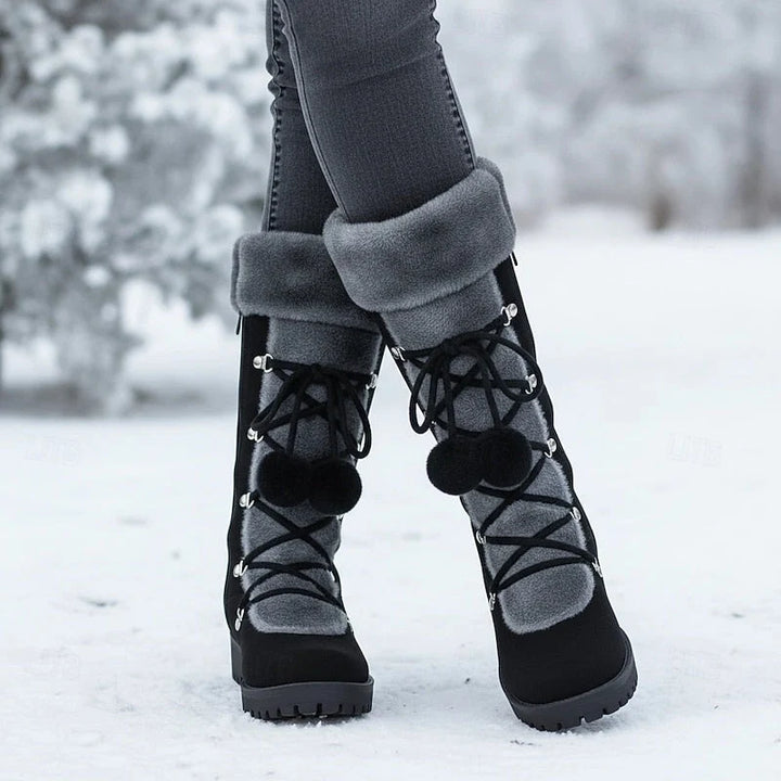 Krystal | Women's Lace-Up Winter Boots