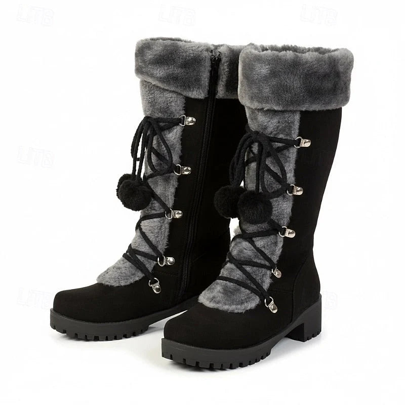 Krystal | Women's Lace-Up Winter Boots