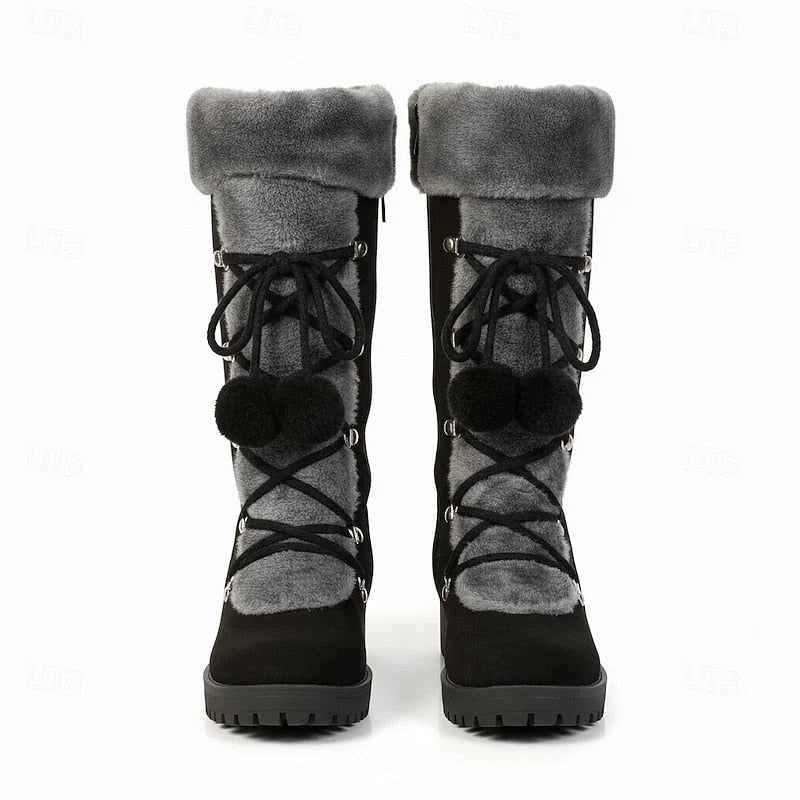 Krystal | Women's Lace-Up Winter Boots