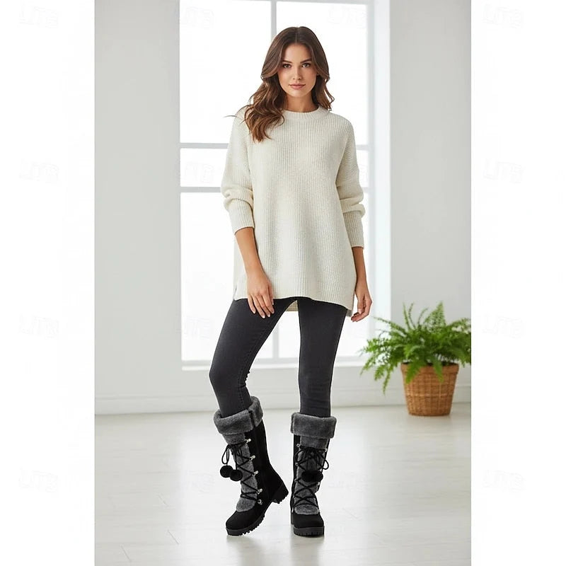 Krystal | Women's Lace-Up Winter Boots