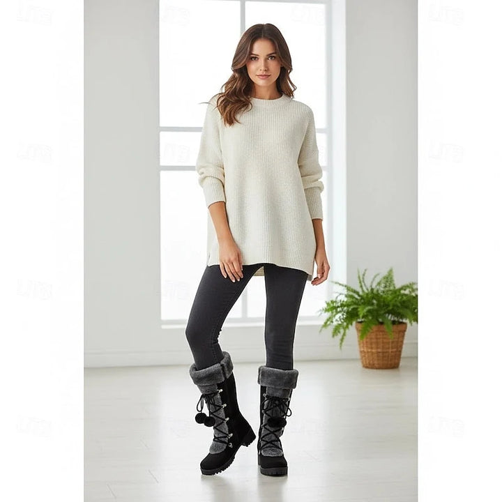 Krystal | Women's Lace-Up Winter Boots