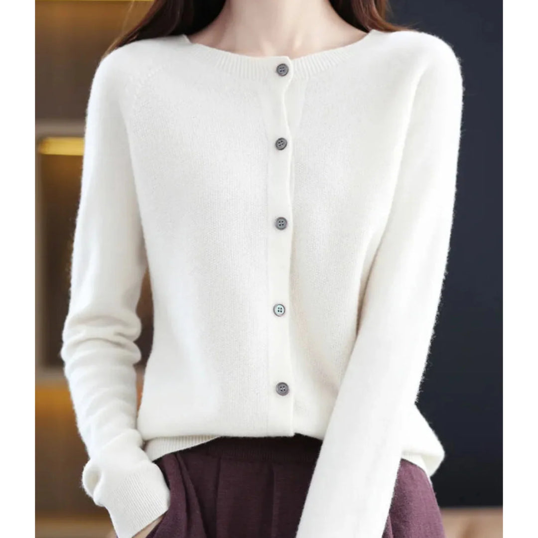 Leah | Women's Button-Front Cardigan