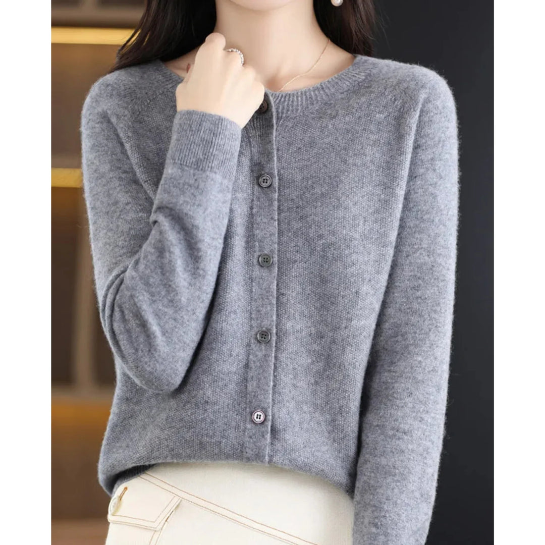 Leah | Women's Button-Front Cardigan