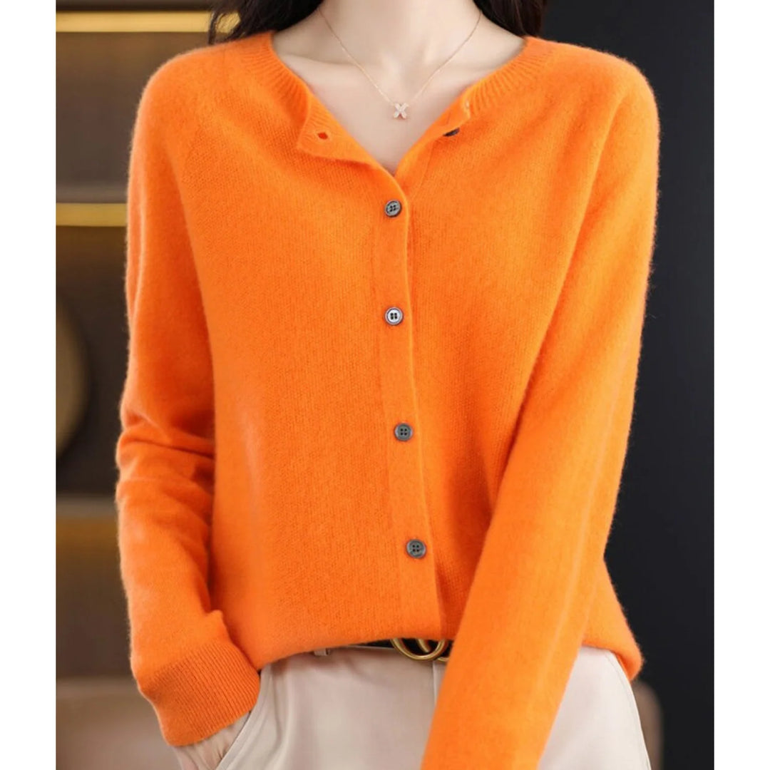 Leah | Women's Button-Front Cardigan
