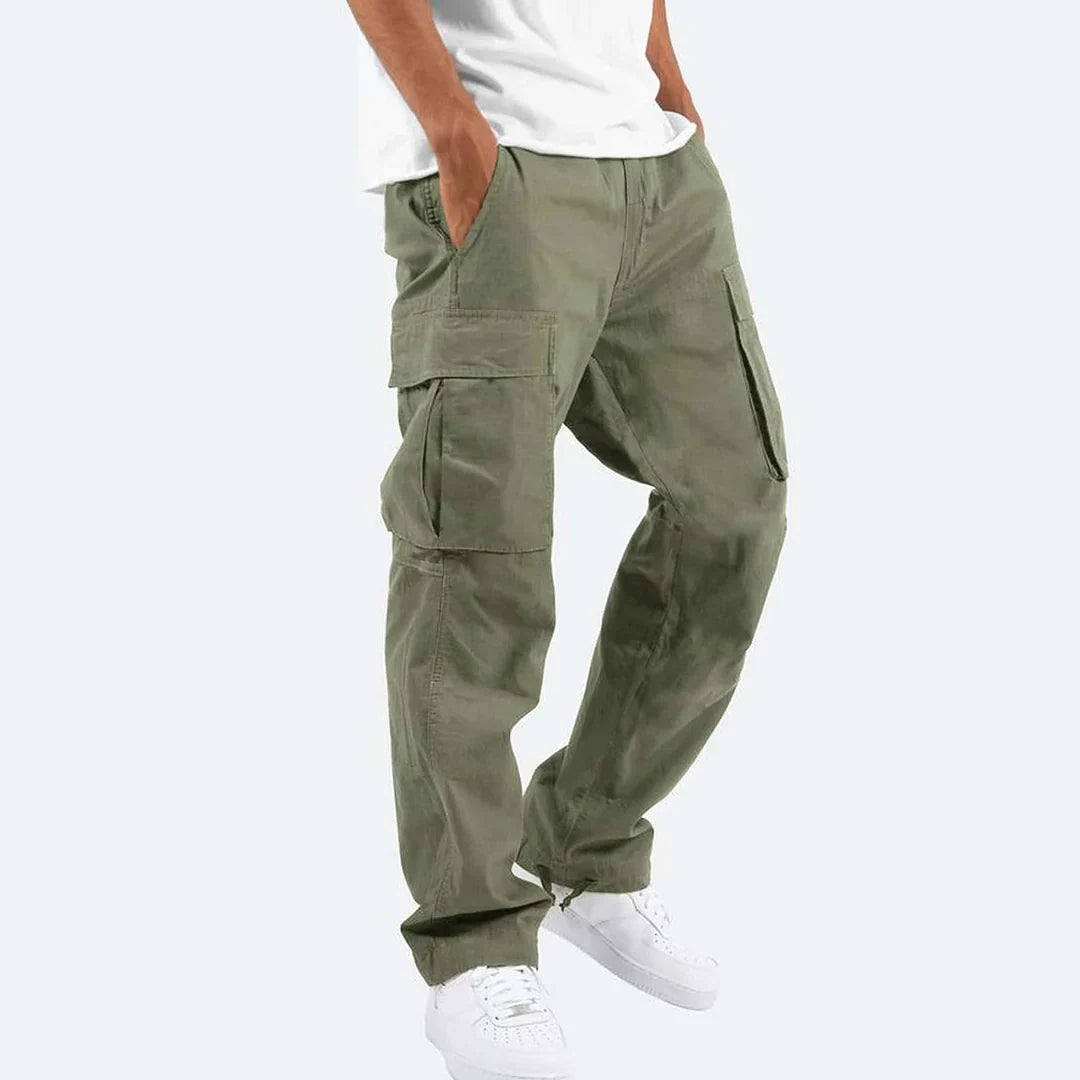 Leonard | Men's Relaxed Fit Side Pocket Cargo Pants