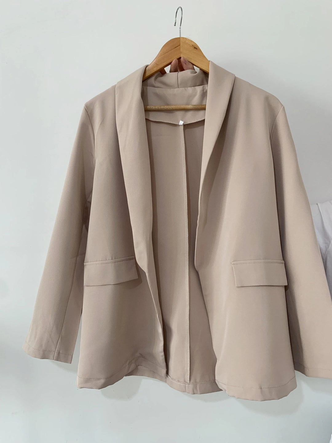 Leonie | Women's Open Front Rolled Sleeve Blazer