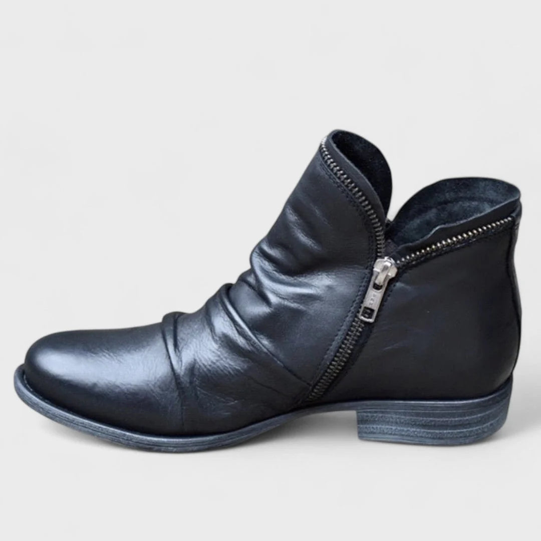 Lillian | Women's Purple Ankle Boots