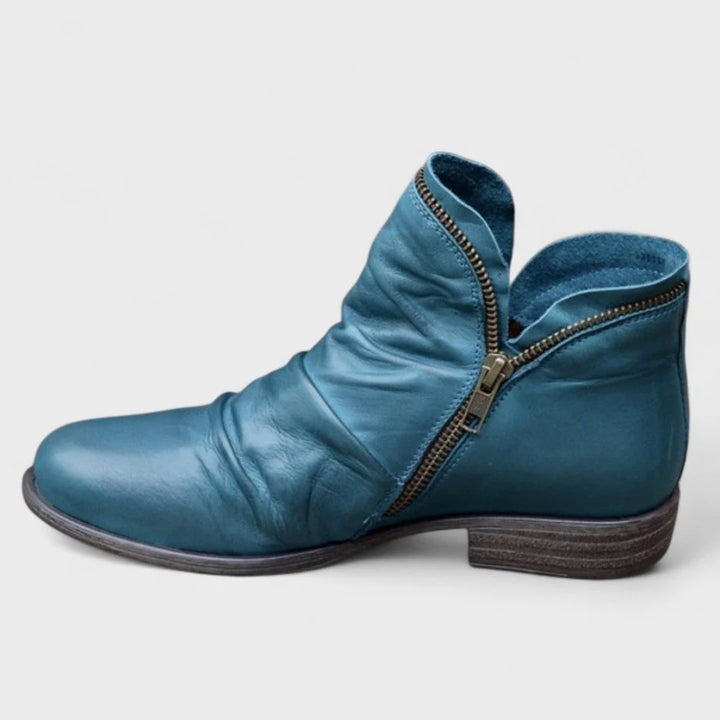 Lillian | Women's Purple Ankle Boots