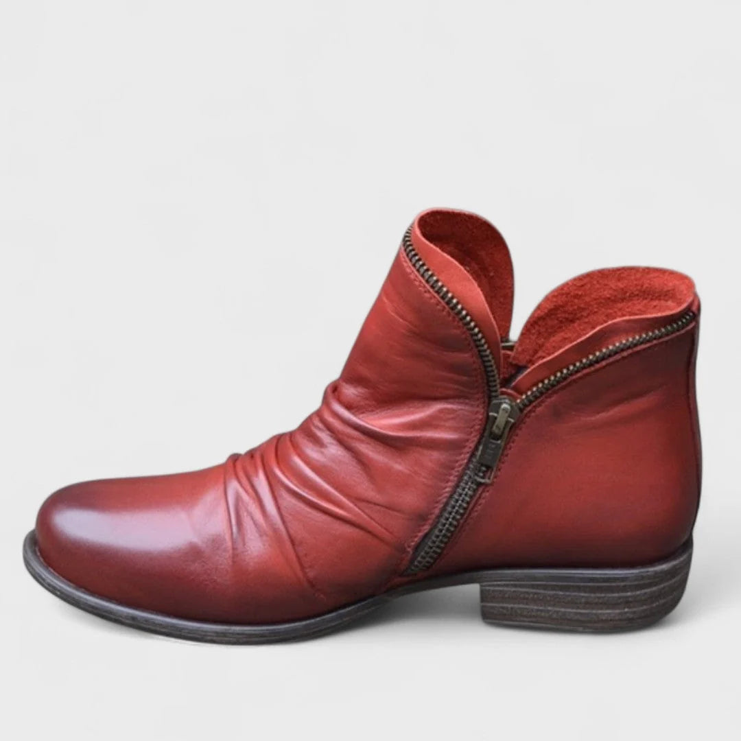 Lillian | Women's Purple Ankle Boots