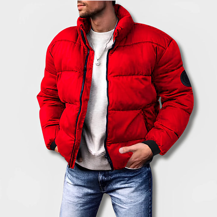 Lionel | Men's Quilted Zip Front Parka Winter Jacket