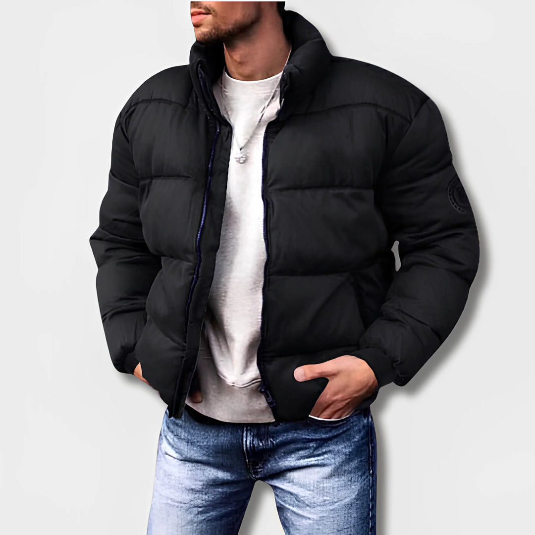 Lionel | Men's Quilted Zip Front Parka Winter Jacket