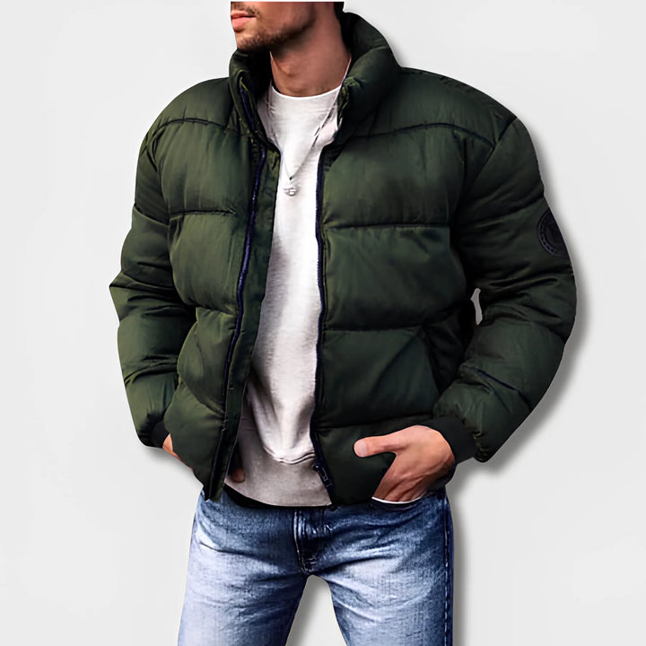 Lionel | Men's Quilted Zip Front Parka Winter Jacket