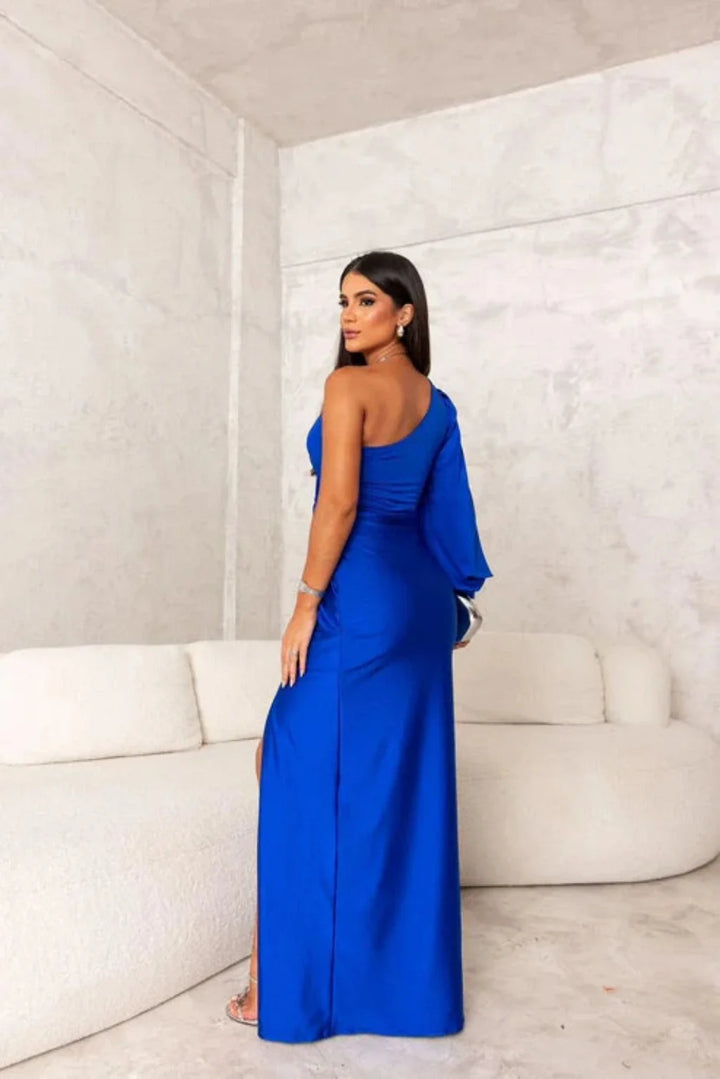 Lisa | Women's Elegant One-Shoulder Gown
