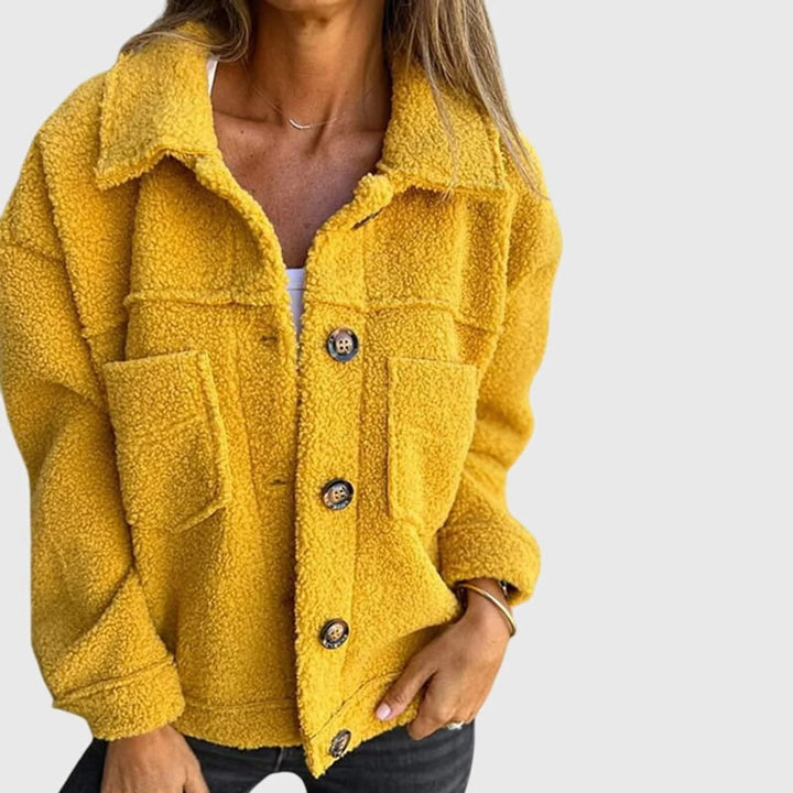 Lori | Women's Button-Front Textured Jacket