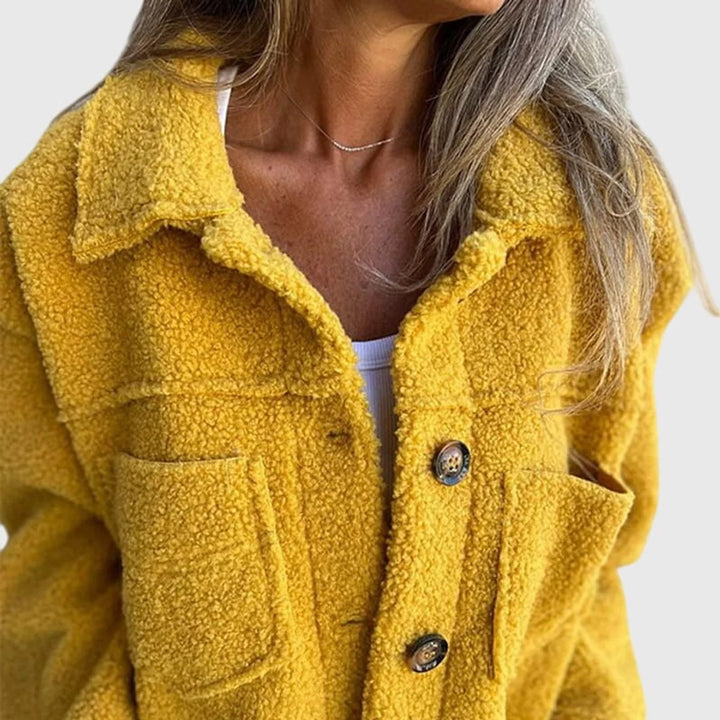 Lori | Women's Button-Front Textured Jacket