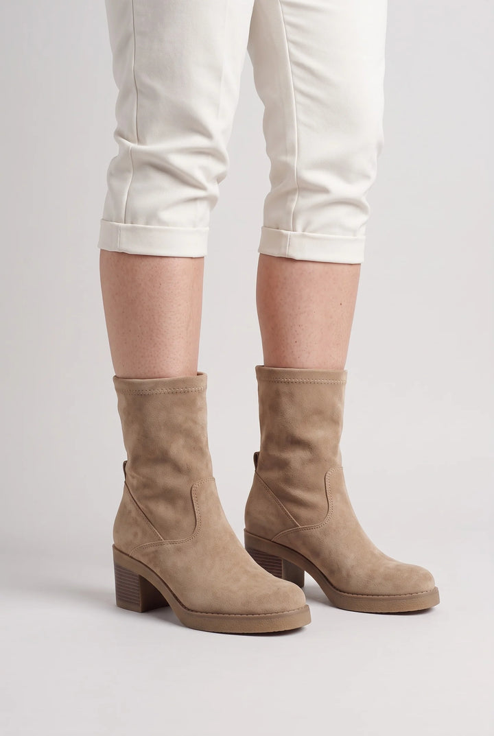 Lucinda | Women's Platform Block Heel Boots