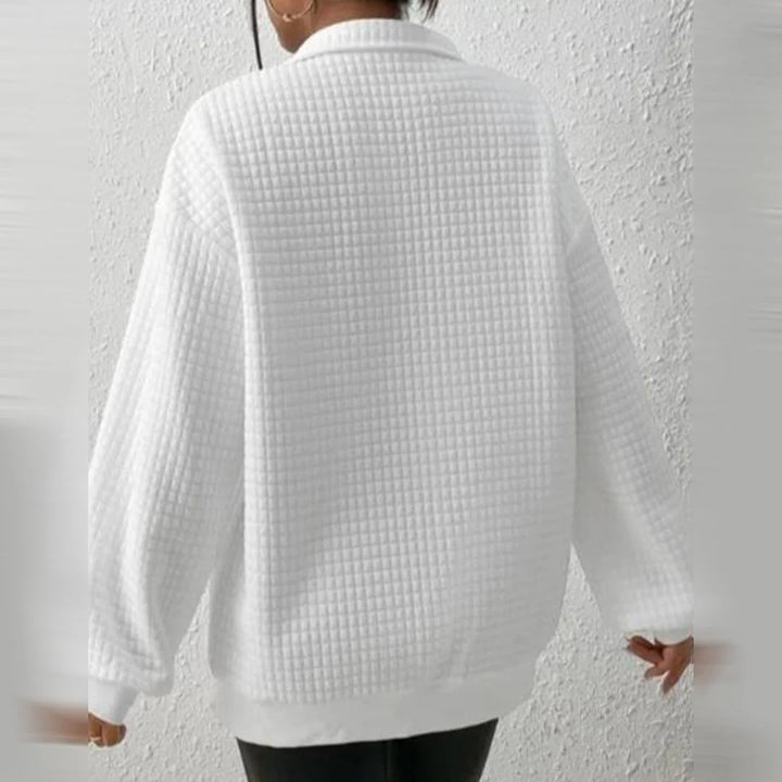 Lyne | Women's Quarter-Zip Collared Sweater