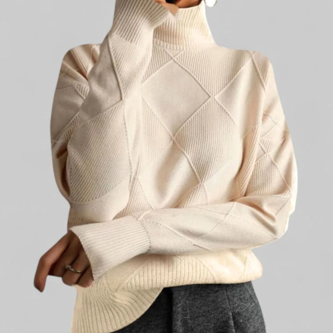 Mélanie | Women's Oversized Turtleneck Sweater