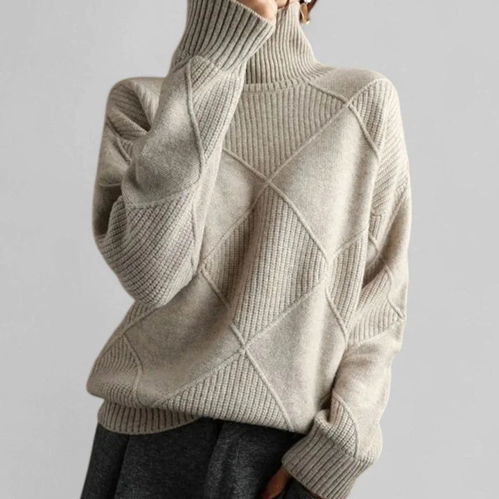 Mélanie | Women's Oversized Turtleneck Sweater