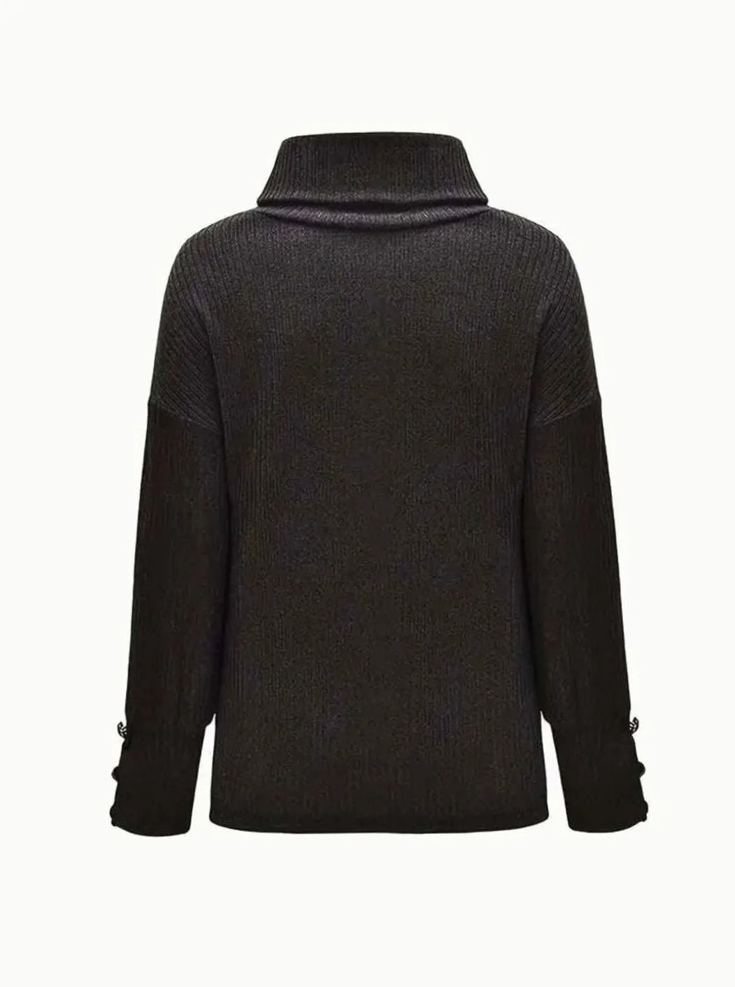 Mackenzie | Women's Cowl-Neck Ribbed Jumper