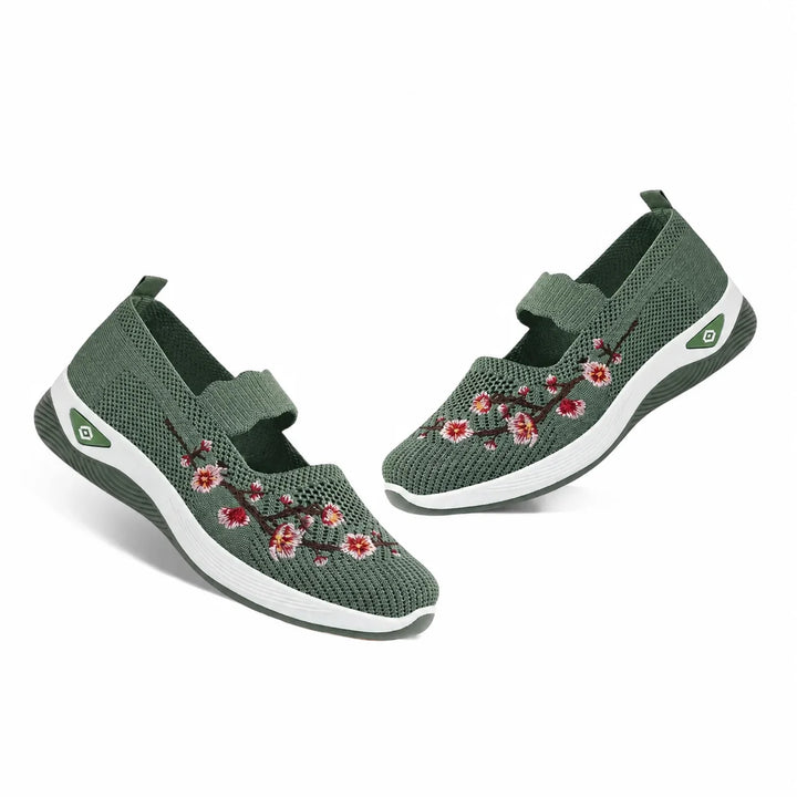 Maddy | Women's Comfortable Knit Slip-On Sneakers
