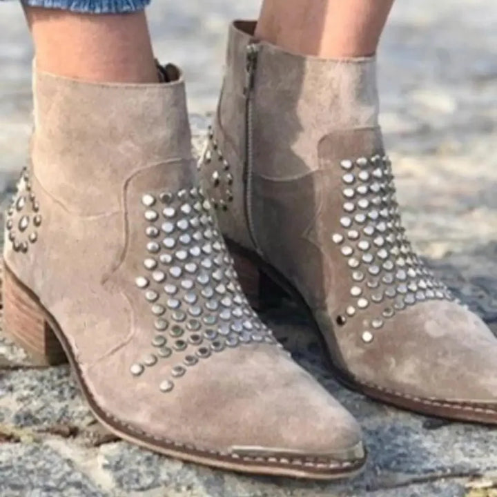 Maggie | Women's Studded Ankle Boots