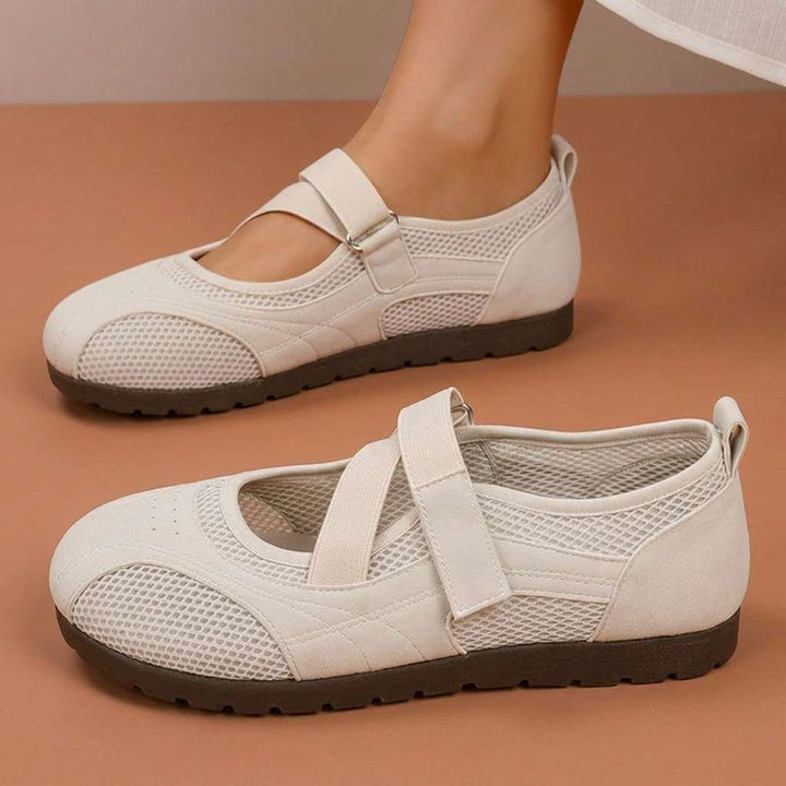 Elisa - Comfortable Mary Jane Walking Shoes