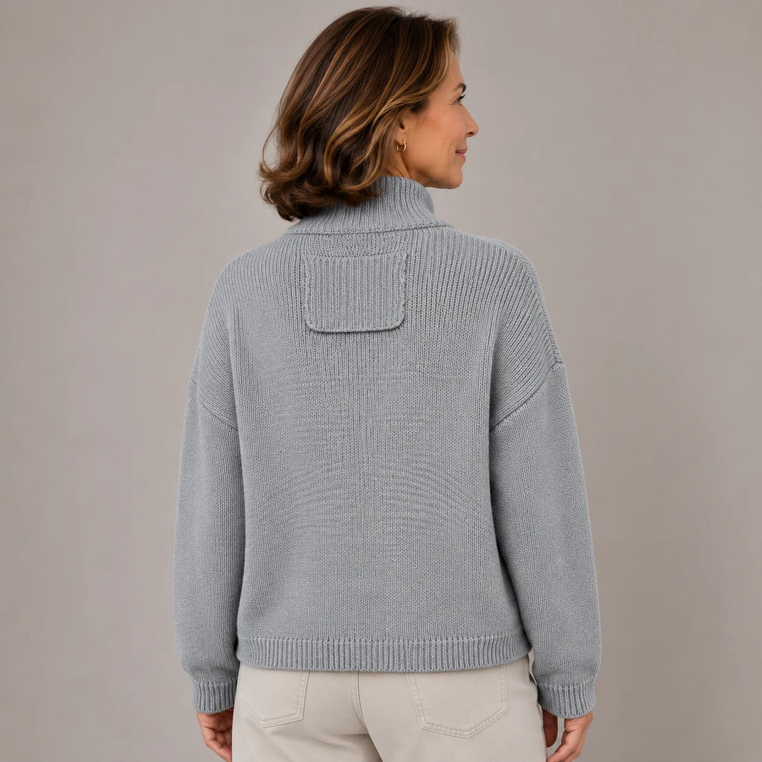 Marie-Claude | Women's Relaxed Button-Front Cardigan