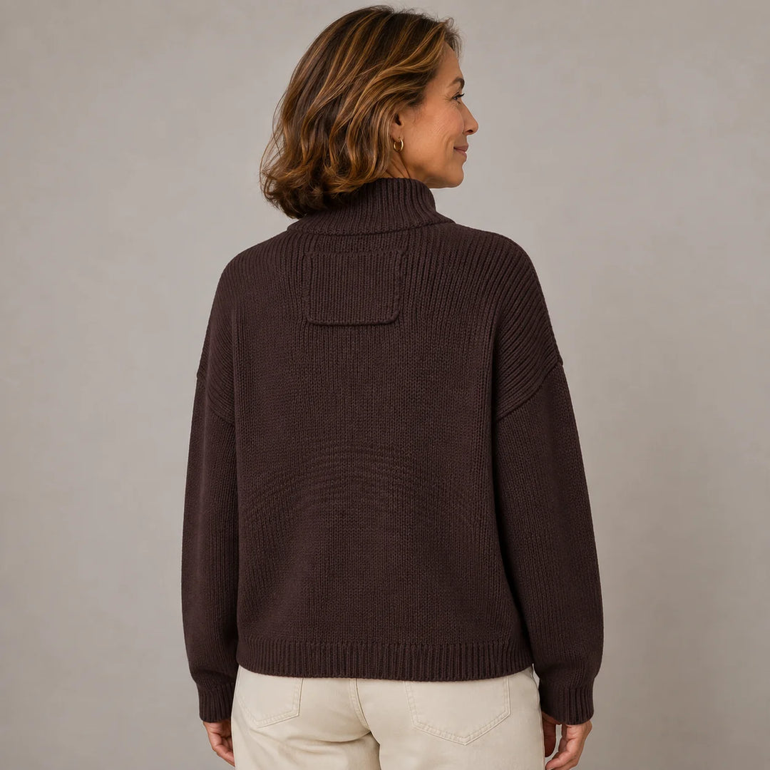Marie-Claude | Women's Relaxed Button-Front Cardigan