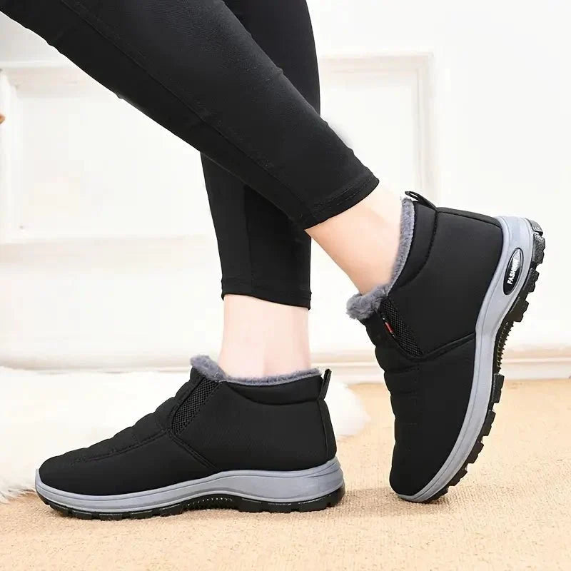 Marie-Eve | Women's Fur-Lined Winter Ankle Boots