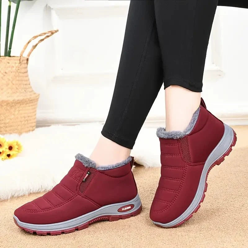 Marie-Eve | Women's Fur-Lined Winter Ankle Boots