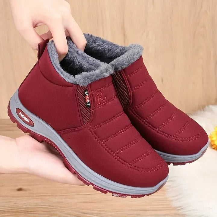 Marie-Eve | Women's Fur-Lined Winter Ankle Boots