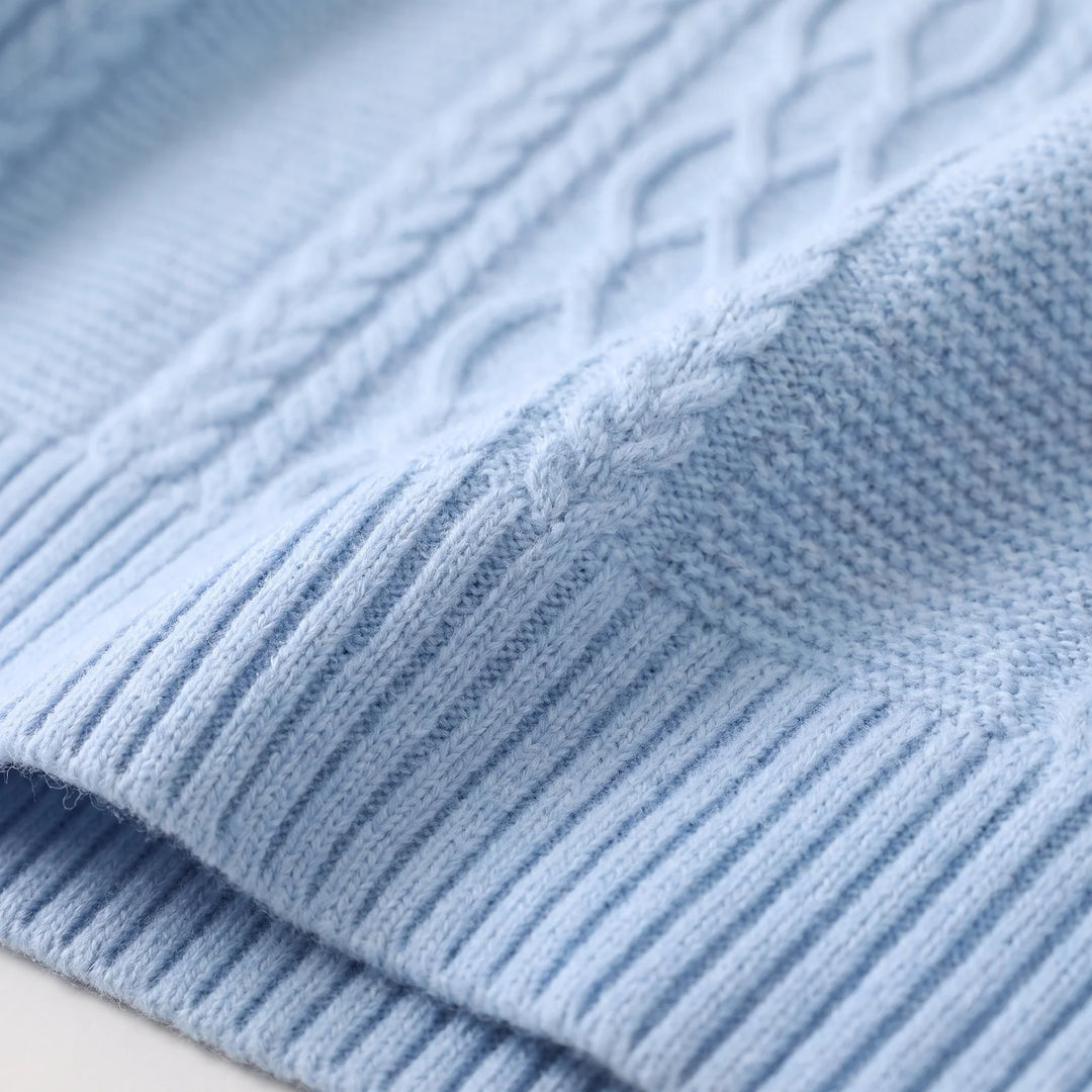 Marion | Women's Patterned Knit Turtleneck Sweater