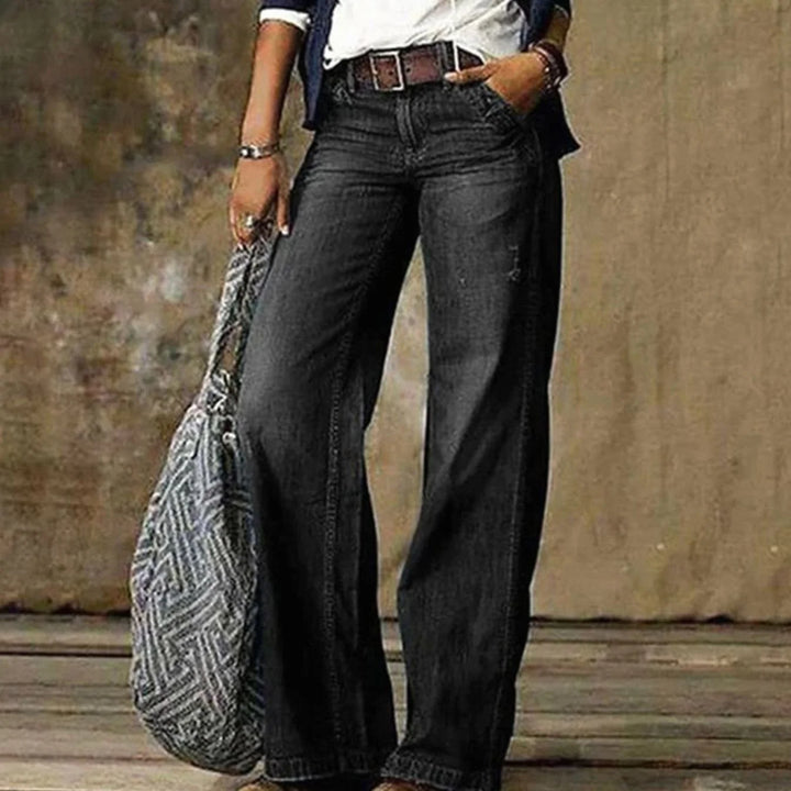 Marsha | Women's High-Waist Wide-Leg Jeans