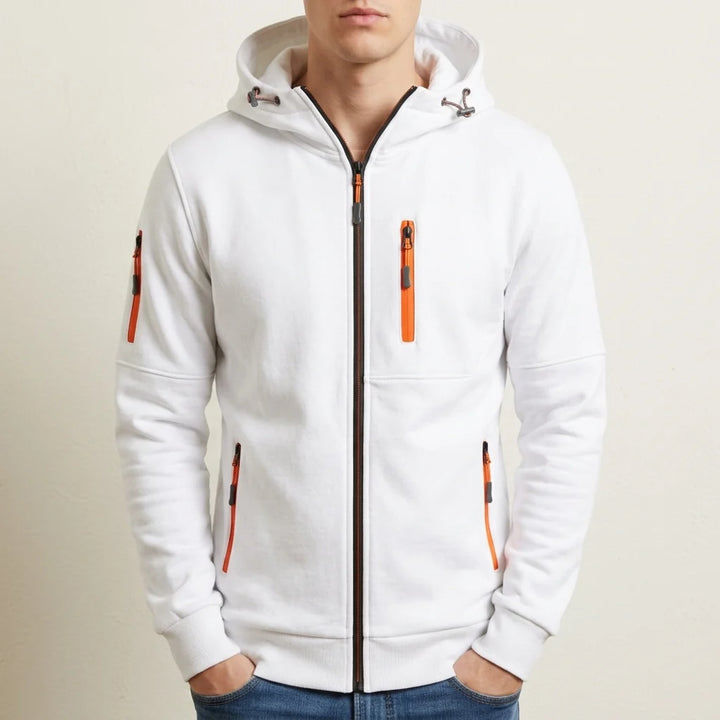 Maxime | Men's Full-Zip Hooded Jacket