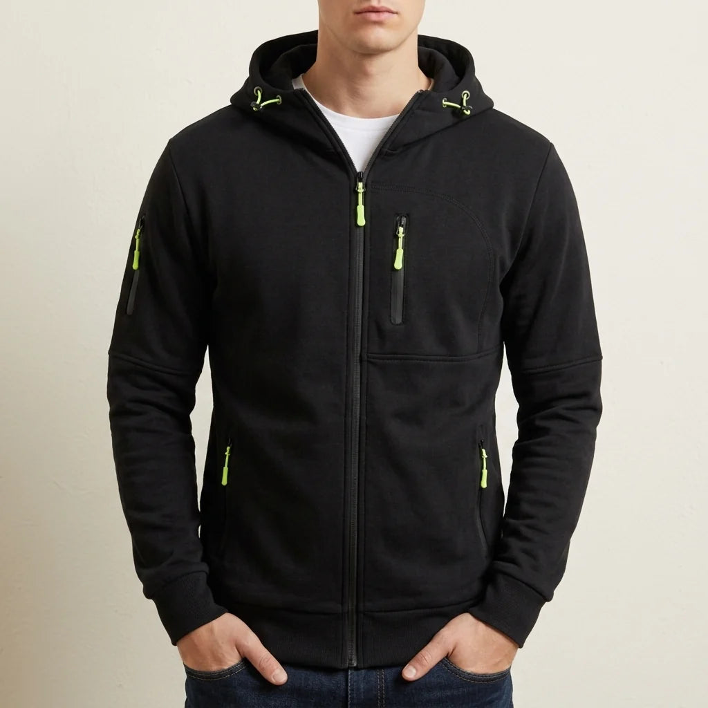 Maxime | Men's Full-Zip Hooded Jacket