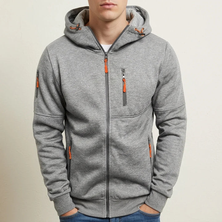 Maxime | Men's Full-Zip Hooded Jacket