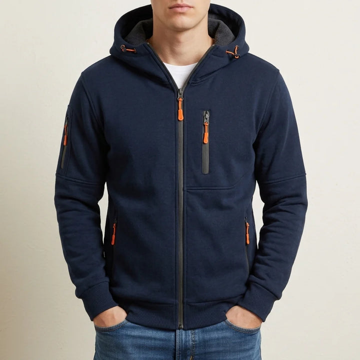 Maxime | Men's Full-Zip Hooded Jacket