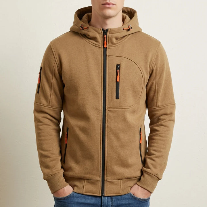 Maxime | Men's Full-Zip Hooded Jacket