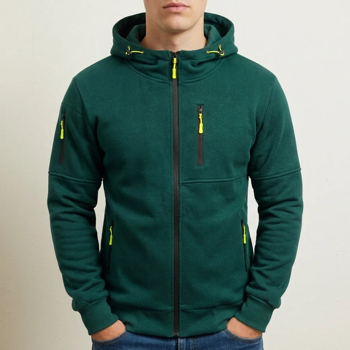 Maxime | Men's Full-Zip Hooded Jacket